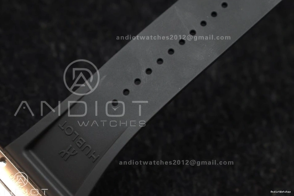 Edition 42mm Strap 1116 Square Bang Bezel RG 1:1 Rubber Black Best Dial A Skeleton on Unico Affordable Ceramic BBF 1022